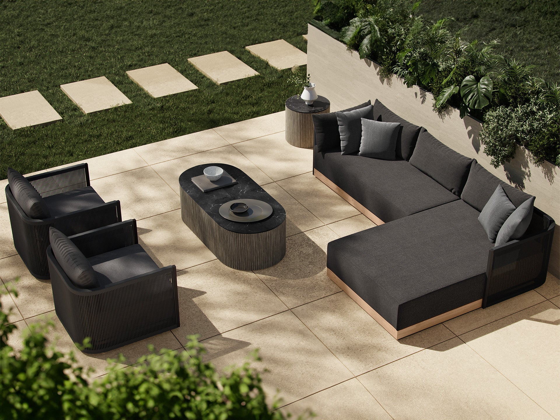 Capri Outdoor Coffee Table
