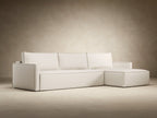 Newilla Slim Arms Sectional Sofa Bed