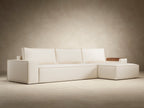 Newilla Wide Arms Sectional Sofa Bed