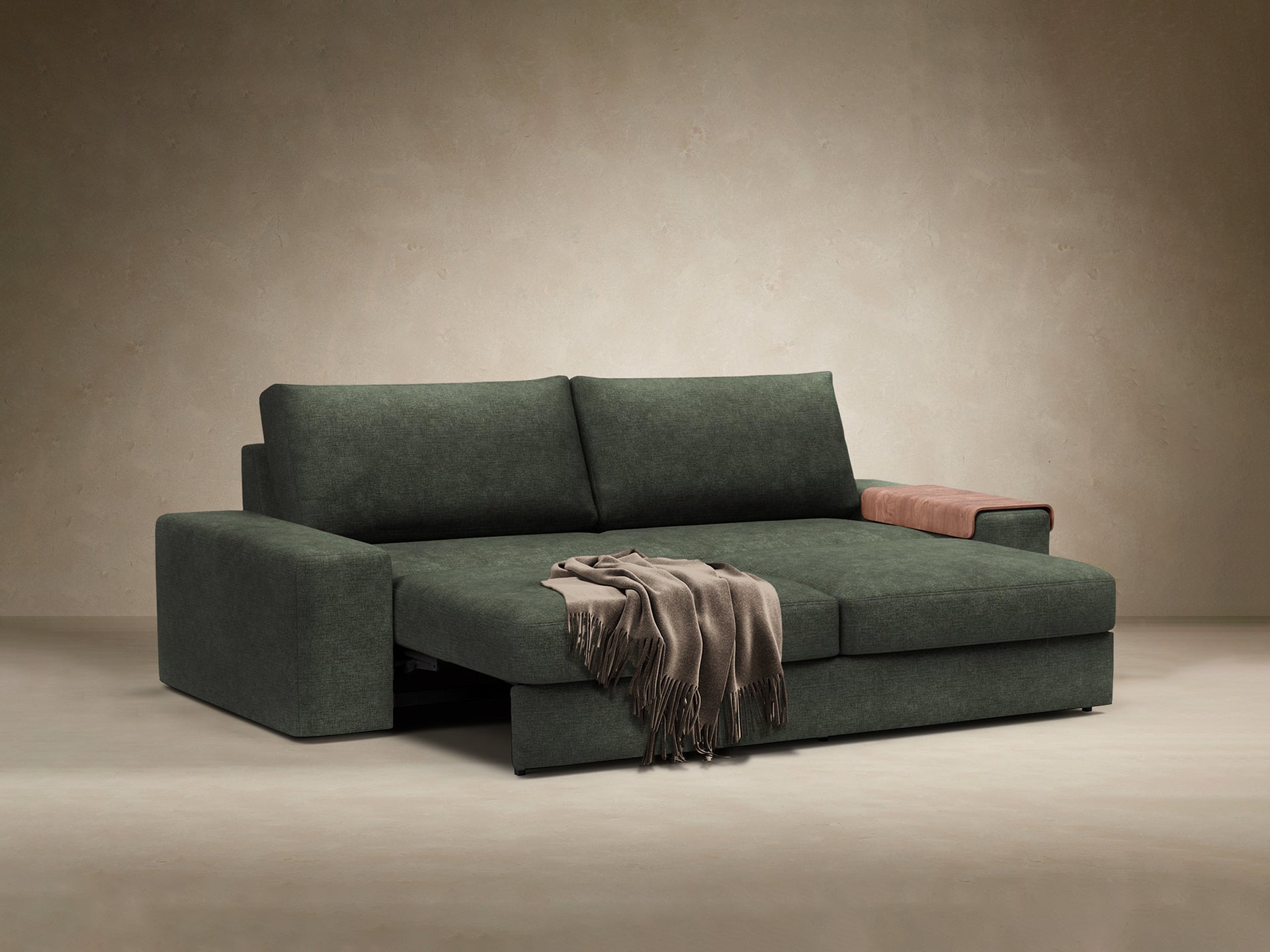 Vilander Wide Arms Sofa Bed