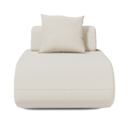 Messina Middle Armless Chair