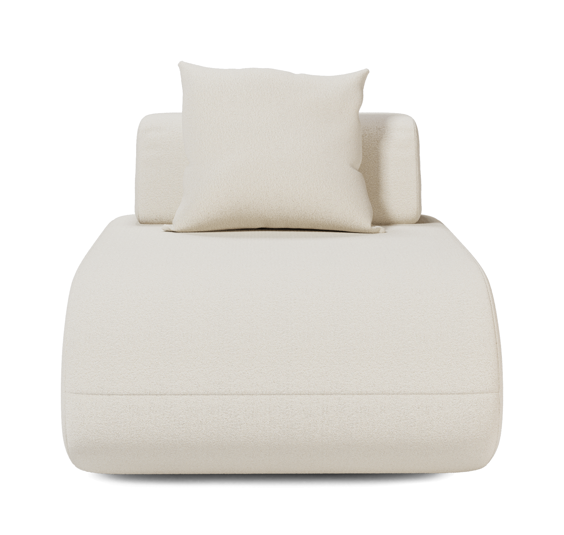 Messina Middle Armless Chair